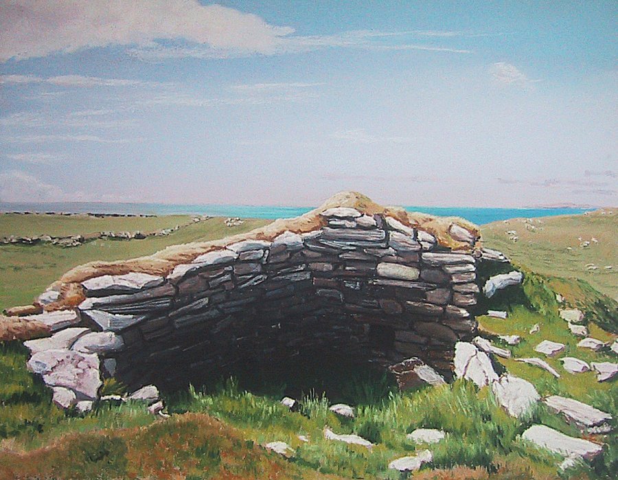 St. Brendan's bed. Glora